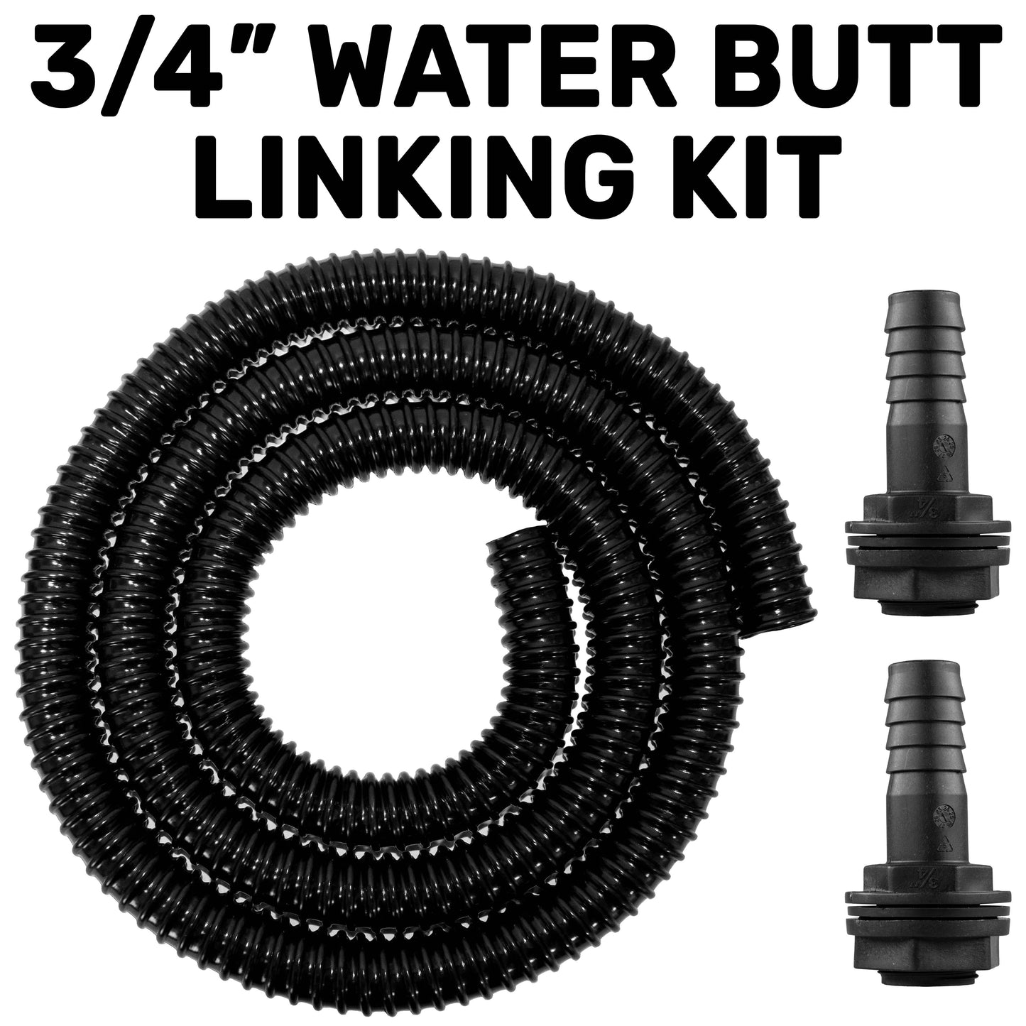 3/4" Water Butt Linking Kit and Drill Bit