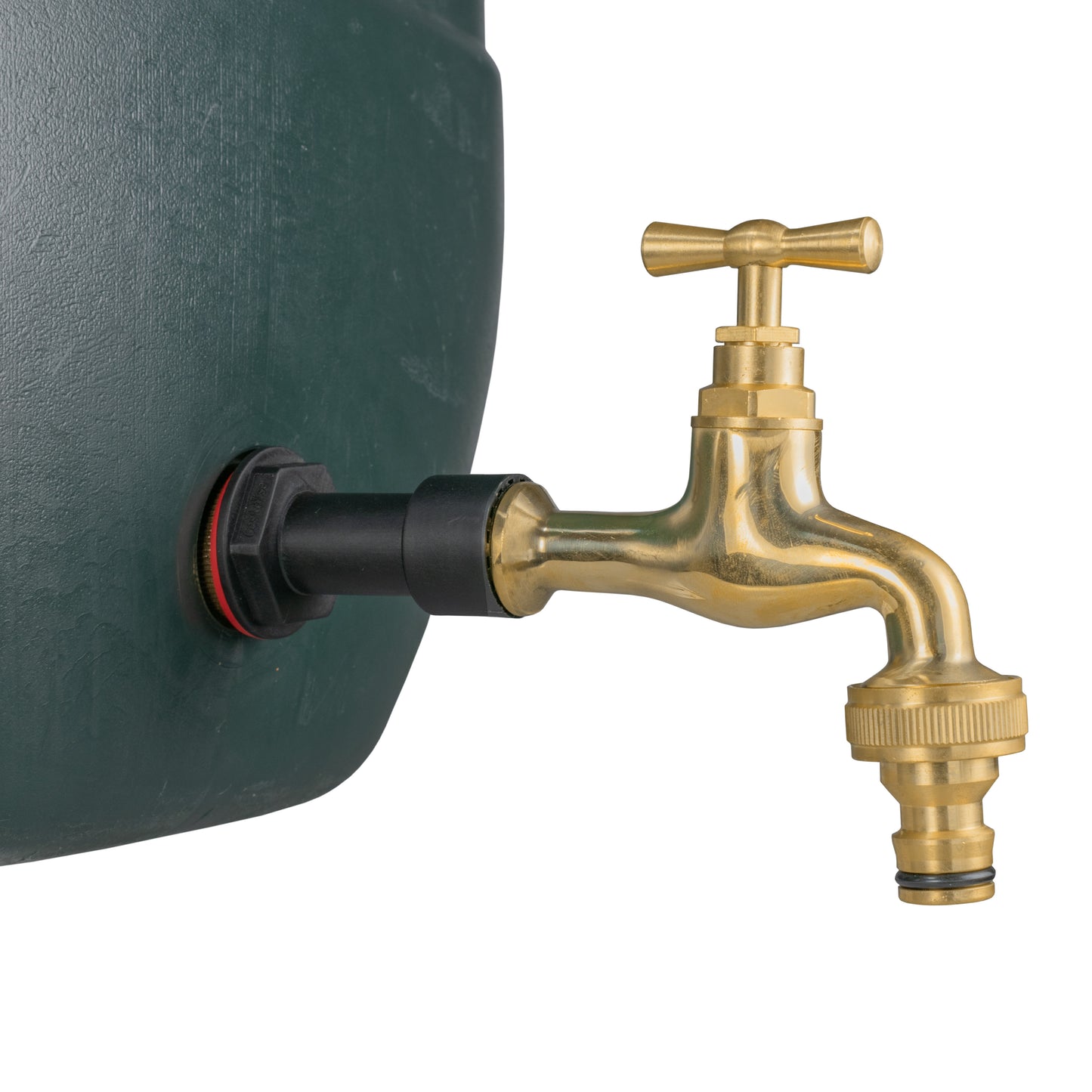 Water Butt Extension Kit 1/2" with Quick Connect Polished Brass Tap