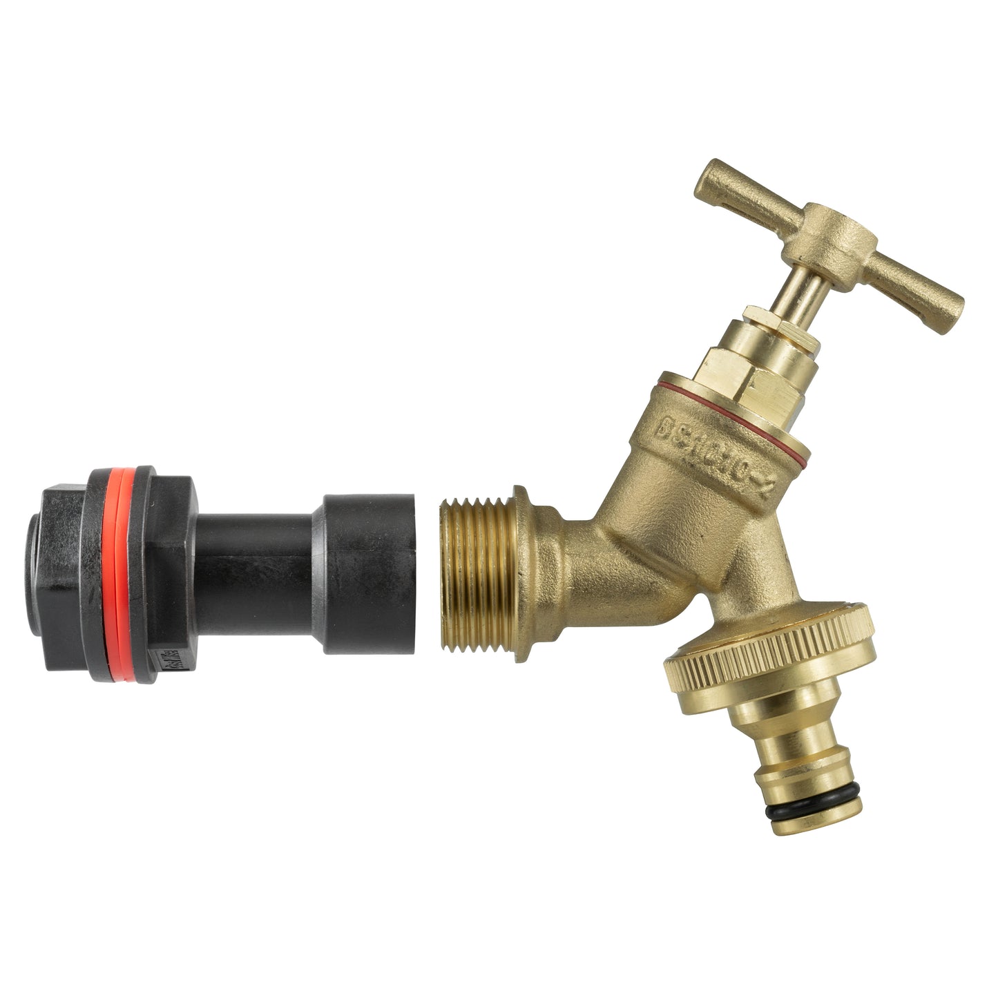 Water Butt Extension Kit 3/4" with Brass Quick Connect Tap