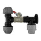 Wall Flange Kit 20mm MDPE - Lever Valve & 20mm MDPE Tee Outlet