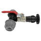 Wall Flange Kit 20mm MDPE - Lever Valve & 25mm MDPE Tee Outlet