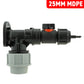 Wall Flange Kit 25mm MDPE + In-Line Valve + 4mm Micro Barb