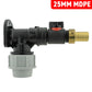 Wall Flange Kit 25mm MDPE + In-Line Valve + 19mm Brass Barb