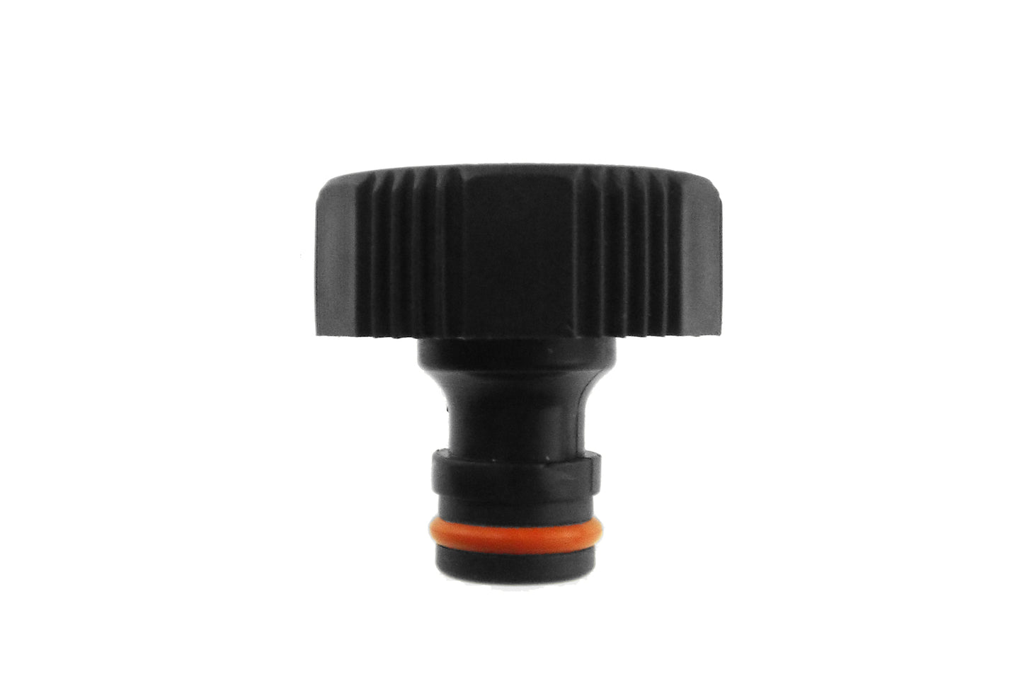 IBC 2” S60X6 Cap with In-Line Valve and Male Quick Connector