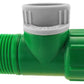 IBC 2” S60X6 Cap with Elbow Fitting, Quick Connector, Valve and Hose Connector