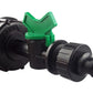 IBC 2” S60X6 Cap with In-Line Valve and Male Quick Connector