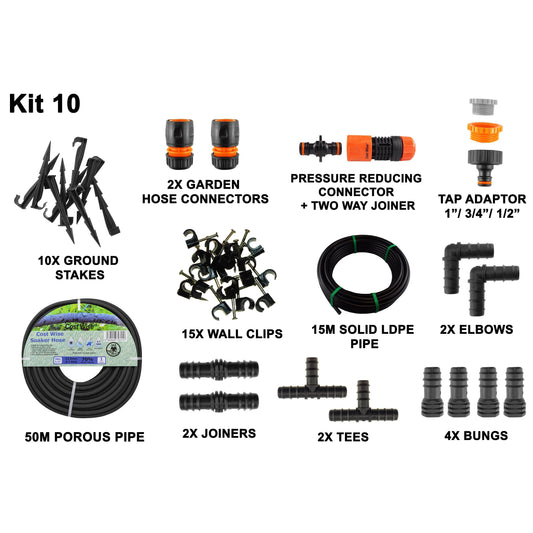 Porous Pipe Kit, POROUS-KIT10