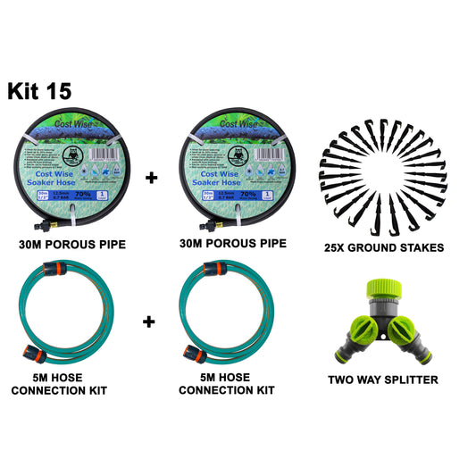 Porous Pipe Kit, POROUS-KIT15